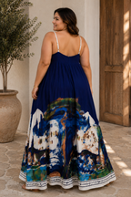 Navy blue plus back
