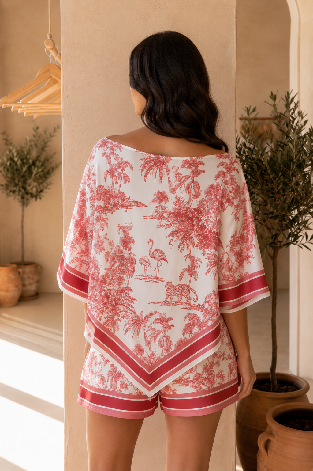 red satin back
